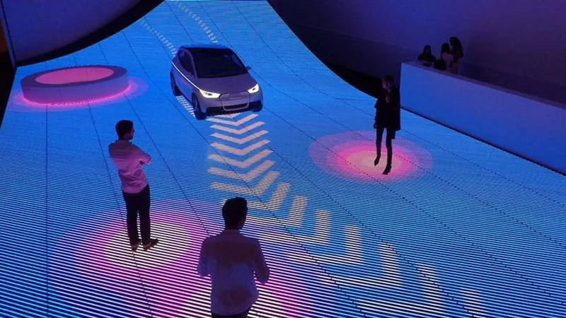 바닥 LED 디스플레이